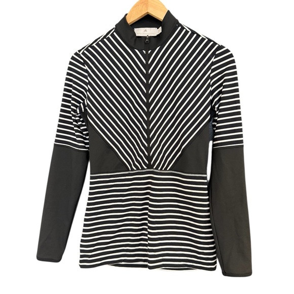 Stella McCartney Adidas M EUC/Mint condition Black and White workout top - Picture 4 of 15